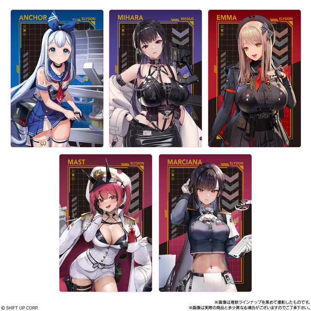 勝利の女神：NIKKE』カード付きウエハース第2弾が6月発売―指揮官必見の