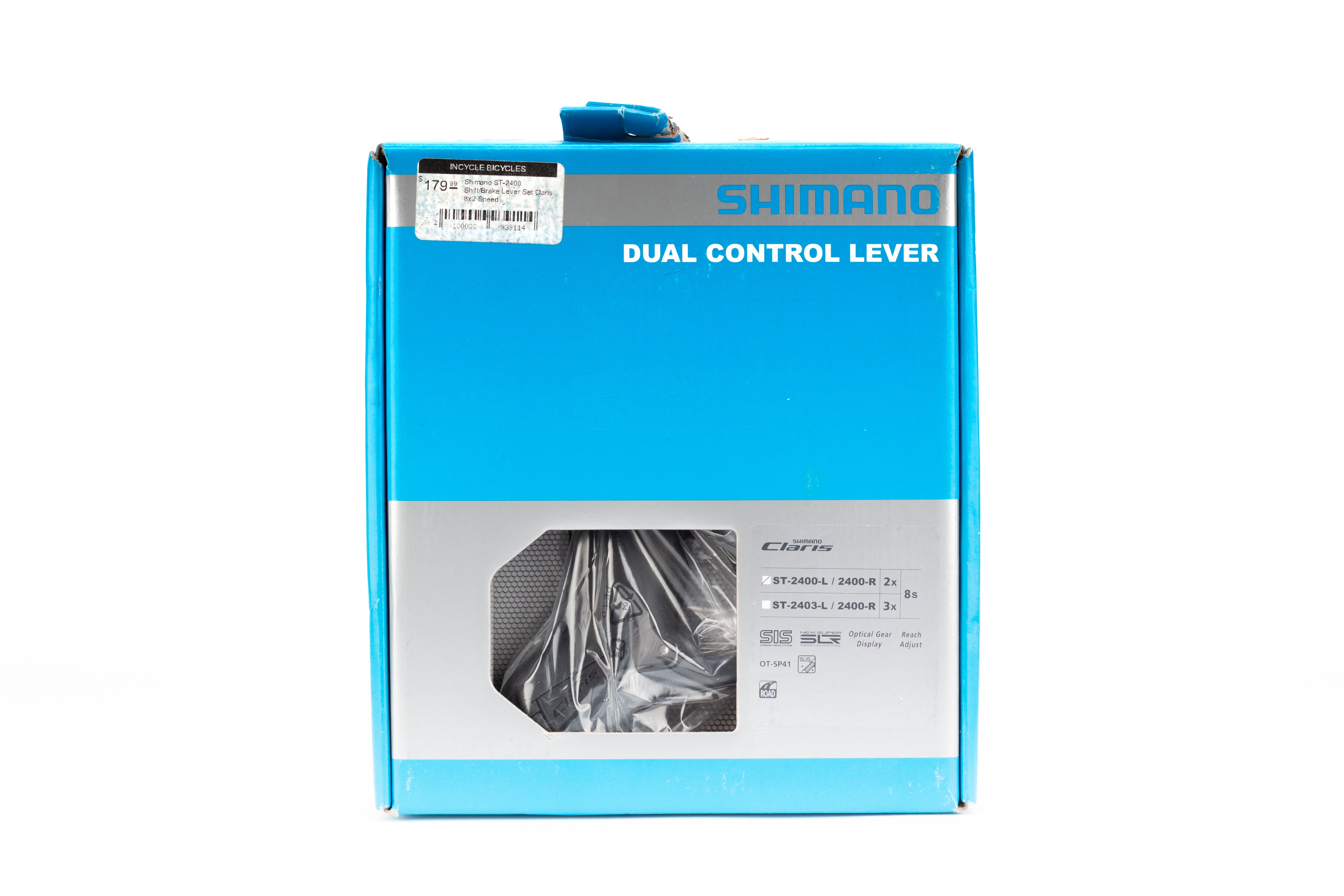 Shimano ST-2400 Shift/Brake Set Claris 8x2 Spd – Incycle Bicycles