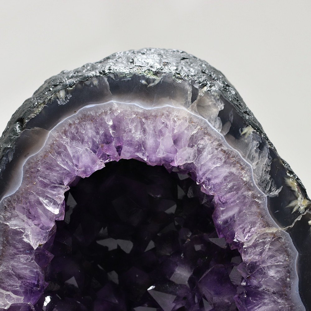 トップクォリティ]ブラジル産アメジストドーム（高さ約35cm） - 埼玉県