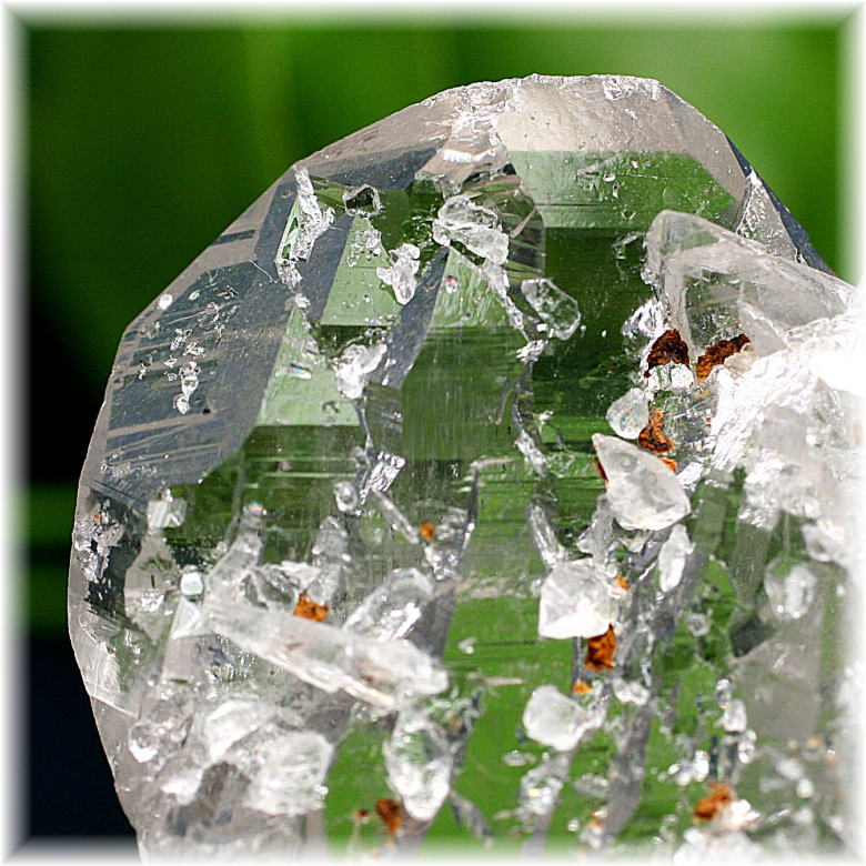 ガネッシュヒマール産]ヒマラヤ水晶原石ナチュラルポイント（セルフ