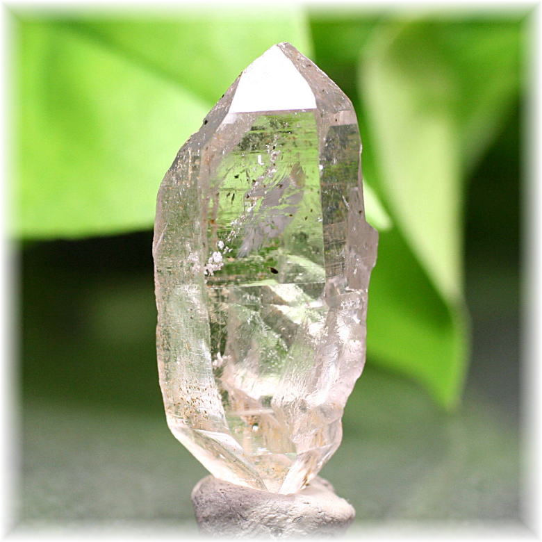 ガネッシュヒマール産]ヒマラヤ水晶原石ダブルポイント（両剣水晶