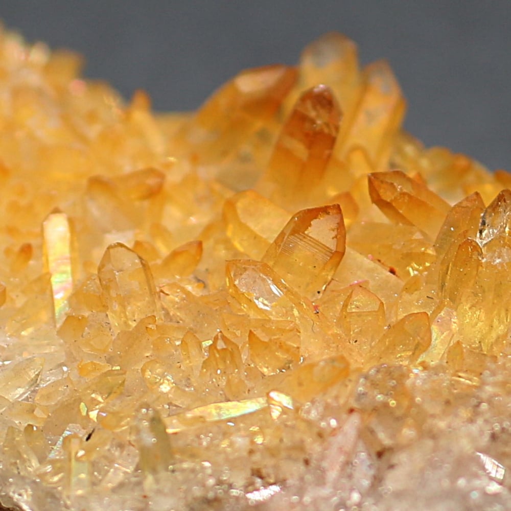 インド/マニカラン産ヒマラヤ水晶ゴールデンヒーラークラスター