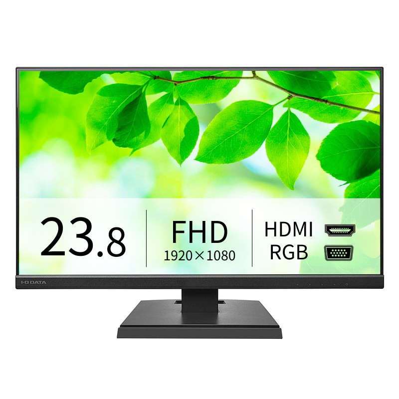 LCD-A241DB／23.8インチ フルHD液晶モニター ブラック プレミアム