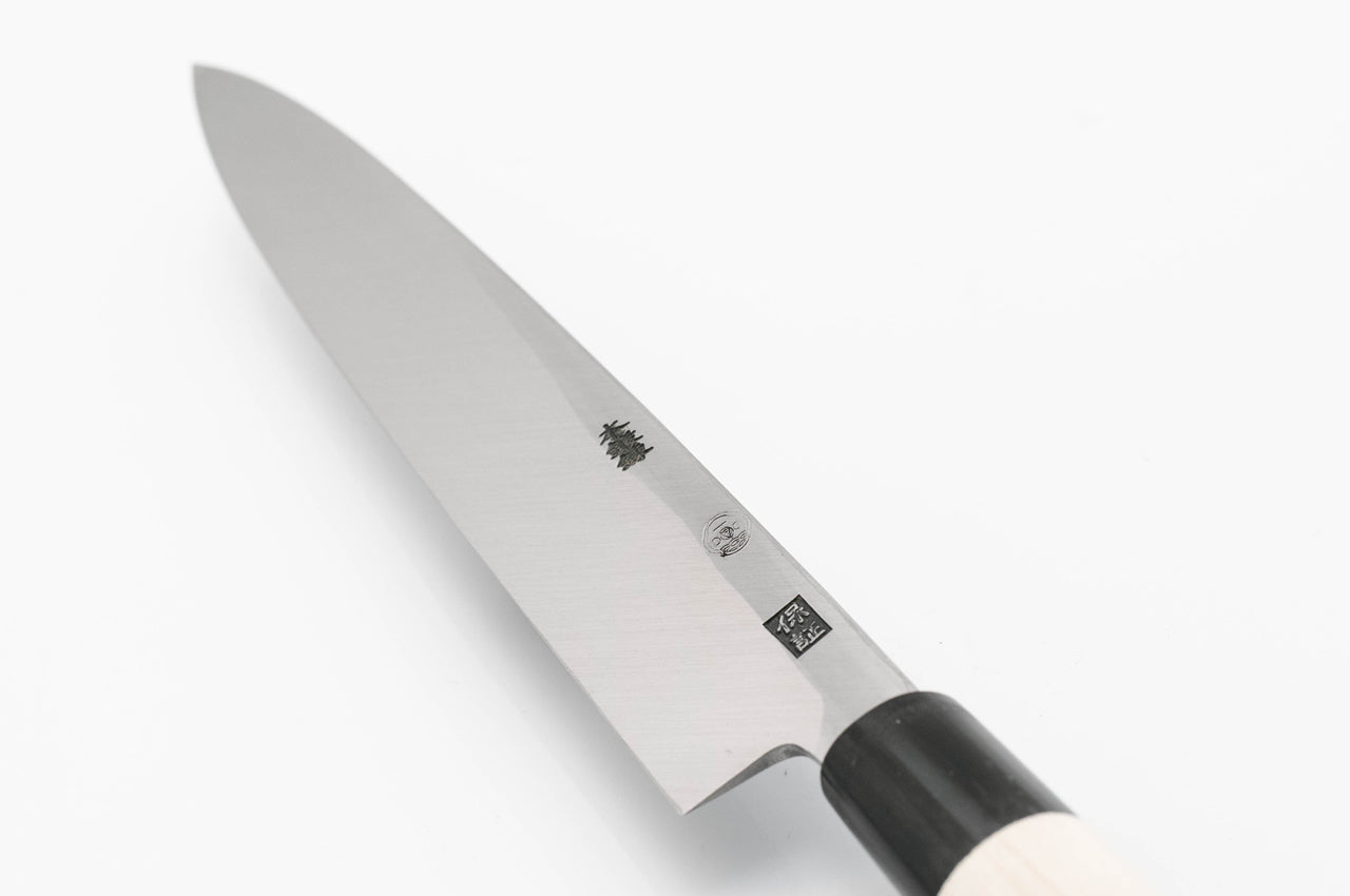 堺一文字光秀 青鋼 本霞 柳刃包丁