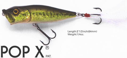 MEGABASS / POP X (POP-X) | IchibanTackle.com