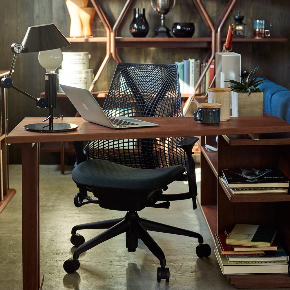 HermanMiller(ハーマンミラー)「セイルチェア」AS1YA23HA N2 BK BB BK