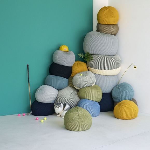 在庫限り】 PUUF Navy｜1人掛け｜IDEE SHOP Online