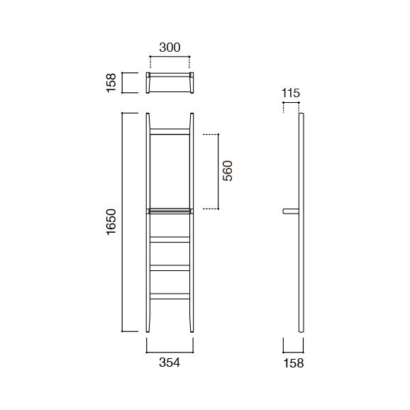 ☆LADDER MIRROR Natural｜これまでに販売した商品｜IDEE SHOP Online