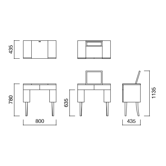 e.a.u DRESSER Maple｜ドレッサー｜IDEE SHOP Online
