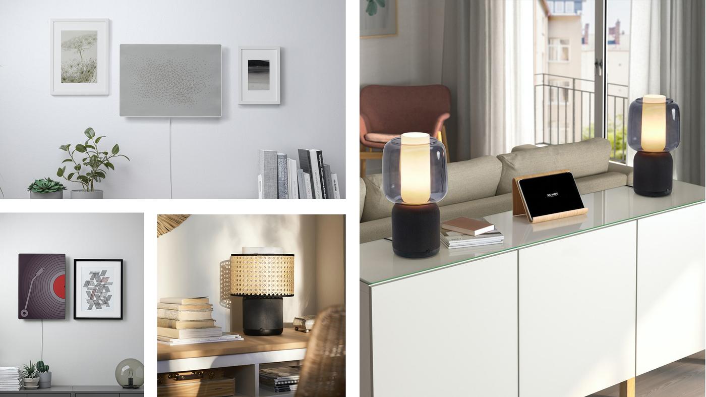 Sonosとの共同開発によるSYMFONISK/シンフォニスク シリーズの新商品