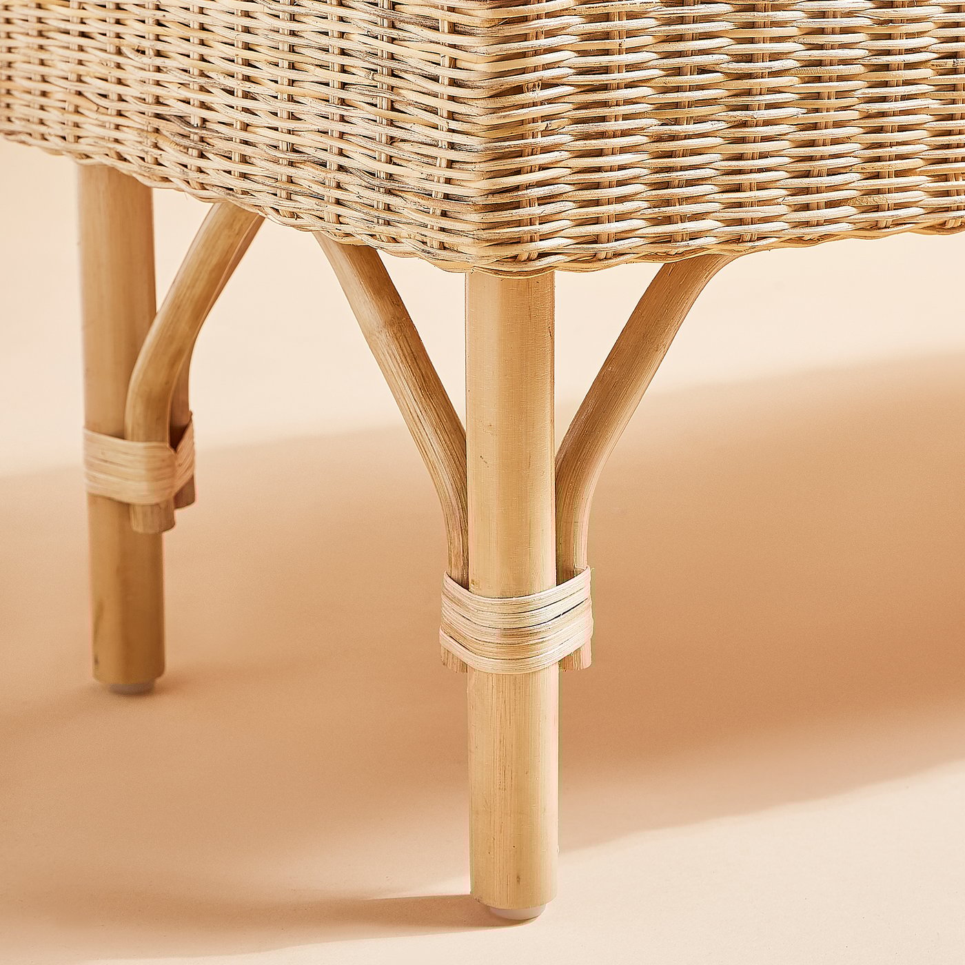 TOLKNING トルクニング ベンチ 収納付き, ハンドメイド 籐, 120 cm - IKEA