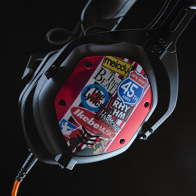 V-MODA】イケベ45周年記念特別デザインのカスタム・シールドを搭載した