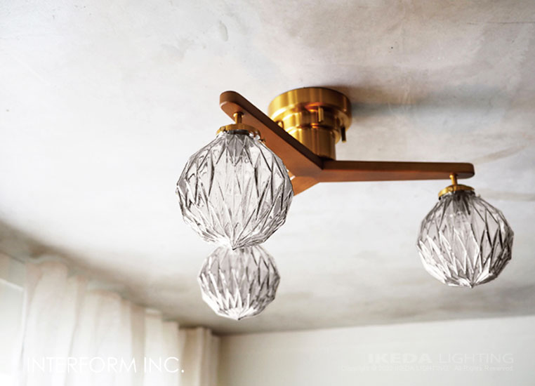 Marion （クリア） マリオン シーリングライト ｜ インターフォルム