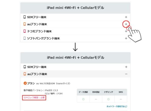 ipad mini4 wifi Cellular32GB SIMロック解除済 【公式通販】