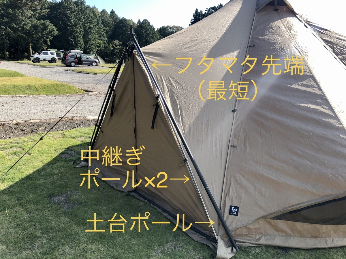 ゼクーMとゲウの連結！美しさと安定性を両立した設営方法 | よんすたの