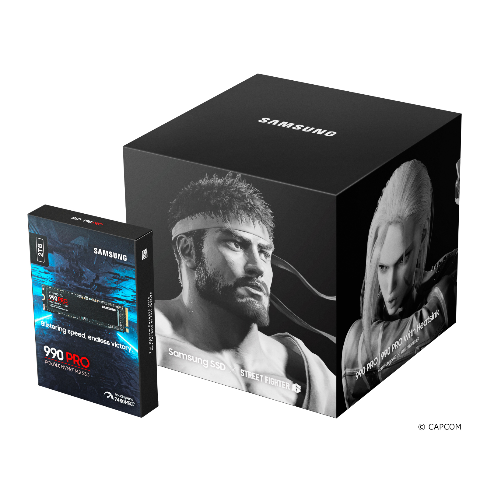 ストリートファイター6』コラボ収納ボックス付 Samsung 990 PRO – ITG