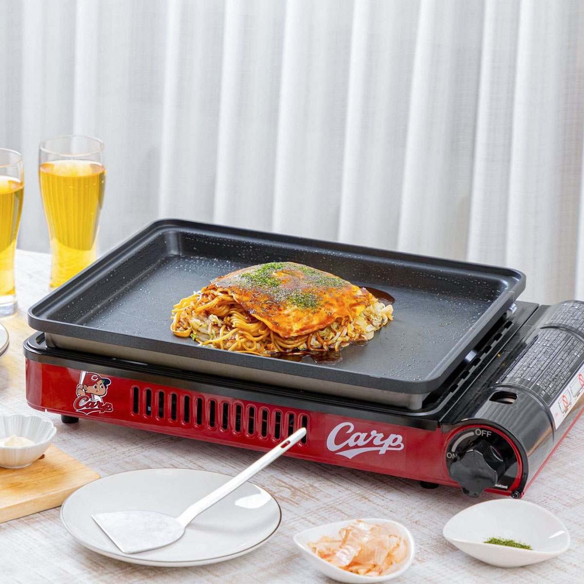 イワタニ カセットガスホットプレート 焼き上手さんCarp CB-GHP-B-CARP