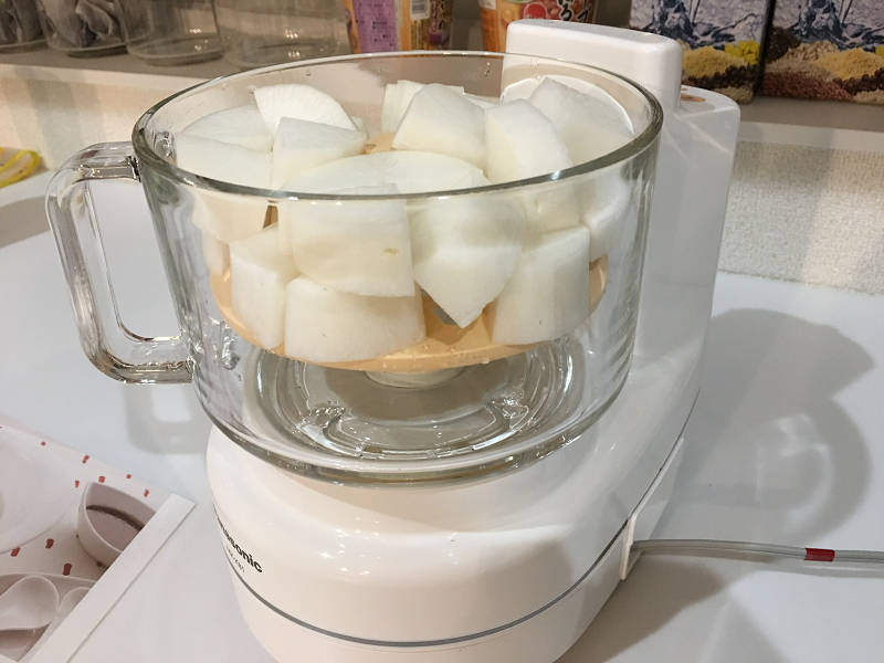 レビュー】フードプロセッサー購入！パナソニック MK-K81-W は機能豊富