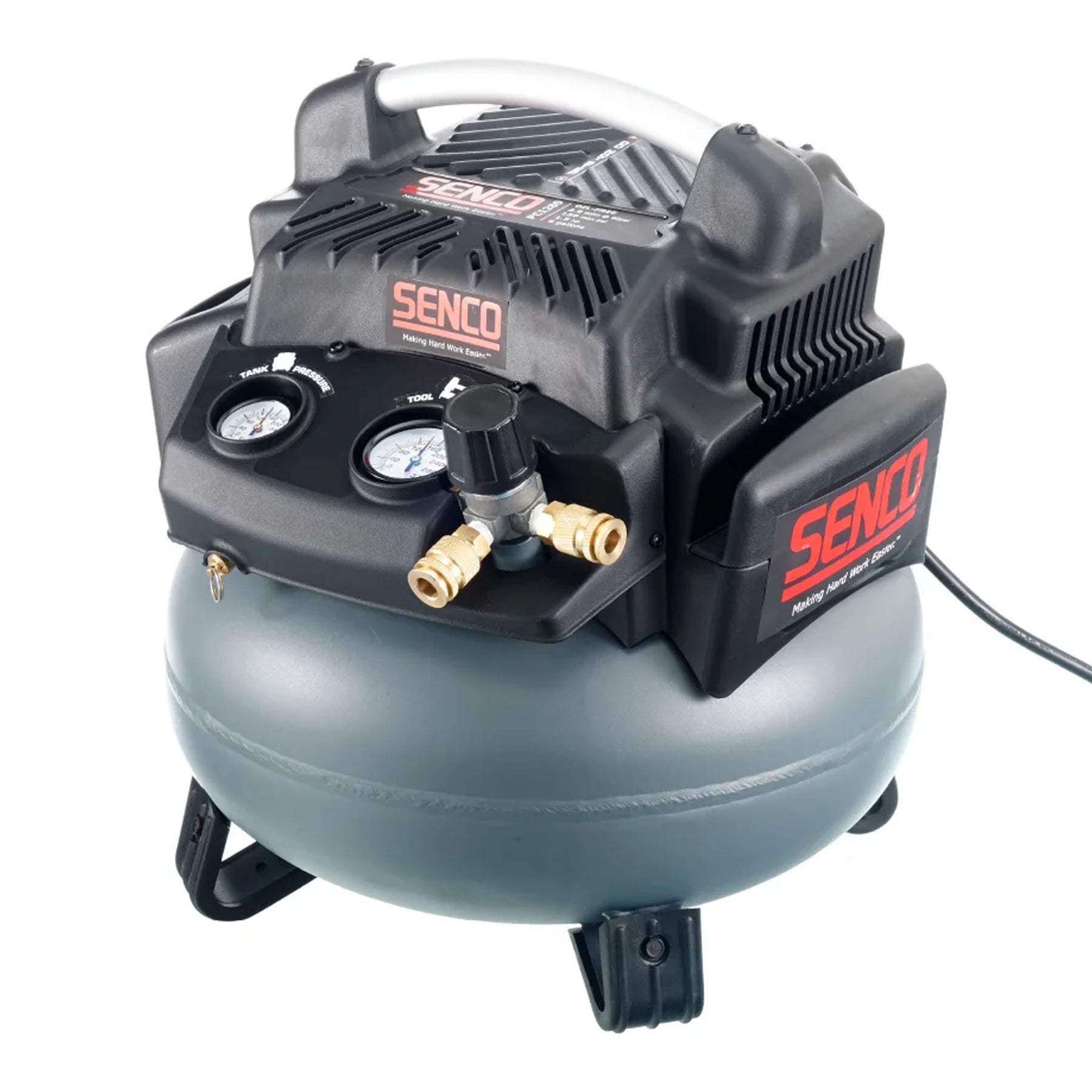 Senco PC1280 1-1/2 HP, 6 Gallon Pancake Air Compressor - JMP Wood