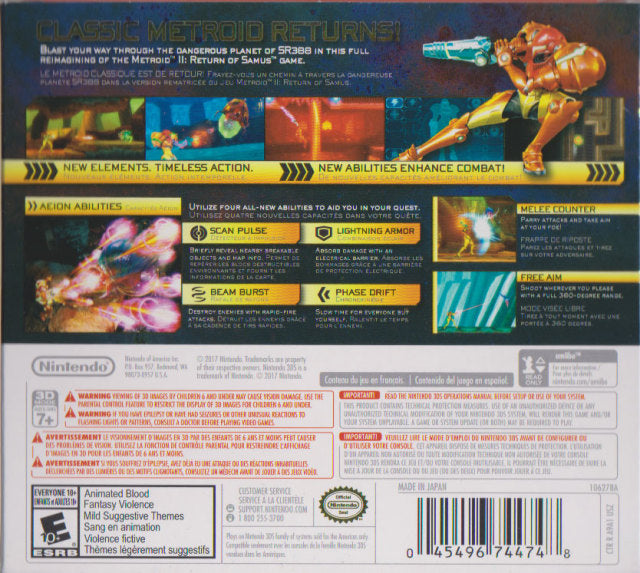 Metroid: Samus Returns (Special Edition) - Nintendo 3DS | J&L Game