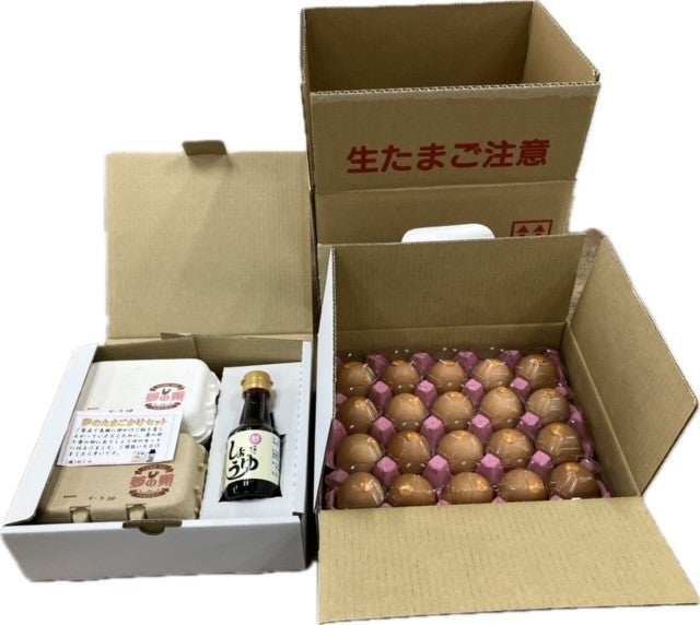 夢の卵かけセット卵32個（M/L）＆たまごかけ醤油: 西のおいしさ