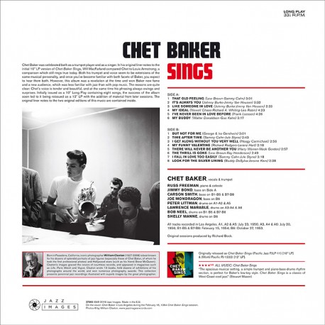 Chet Baker - Sings - LP | JazzMessengers