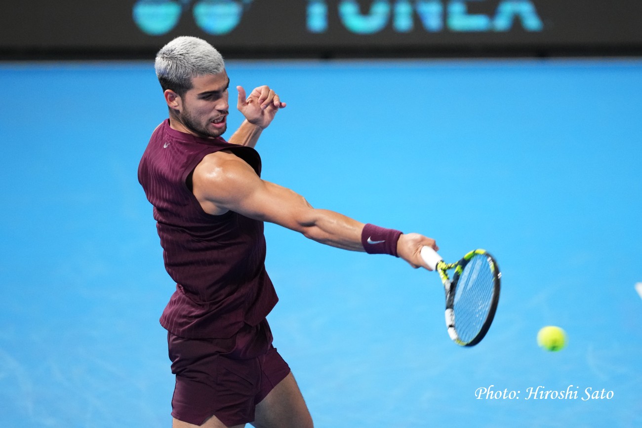 2025/9/28】アルカラスがナカシマを破ってベスト4入り | 木下グループ