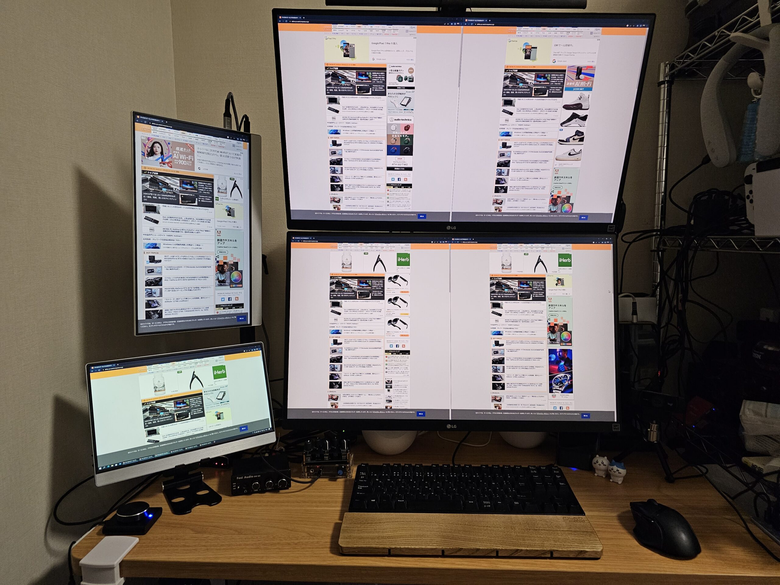 LG】27インチ4Kモニター上下2画面配置 実機レビュー | K-Style
