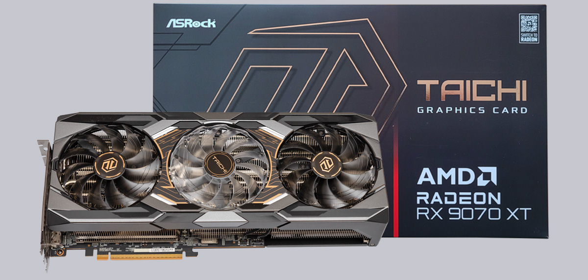 ASRock Radeon RX 9070 XT Taichi 16GB OC Review