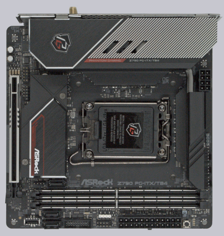 ASRock Z790 PG-ITX/TB4 Motherboard Review Layout, design and features