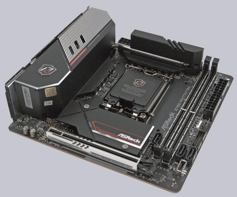 ASRock Z790 PG-ITX/TB4 Motherboard Review Layout, design and features