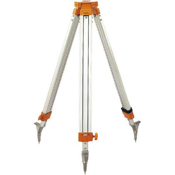 TSアルミ三脚（オレンジ） 平面脚頭 35㎜ ｜ 測量用品専門店のオフサイト