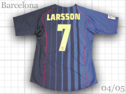 バルセロナ NIKE ユニフォームショップ 2004-2005 Home Away 選手仕様