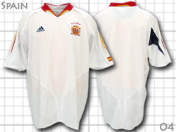 スペイン代表 ADIDAS ユニフォームショップ ユーロ2004使用モデル Home