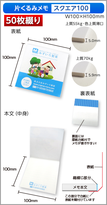 商品の最終決定 | 激安メモ帳のオリジナル印刷、オリジナルデザインの