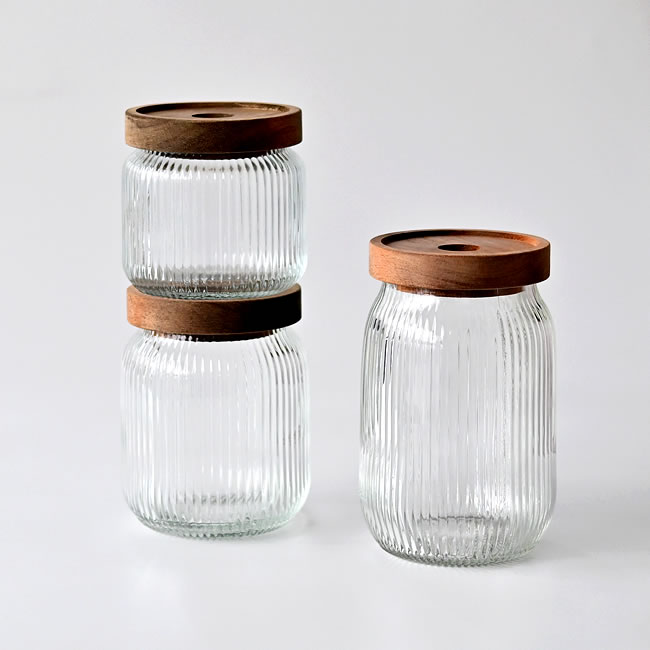 ACACIA ガラスキャニスター | ゼネラルストア オルネ
