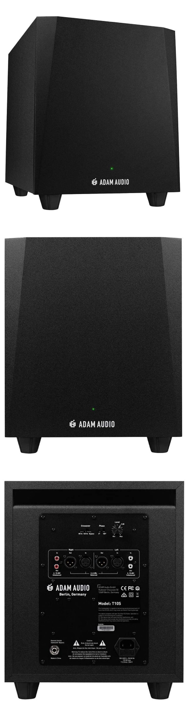 ADAM Audioのサブウーファー、T10Sのご紹介です。