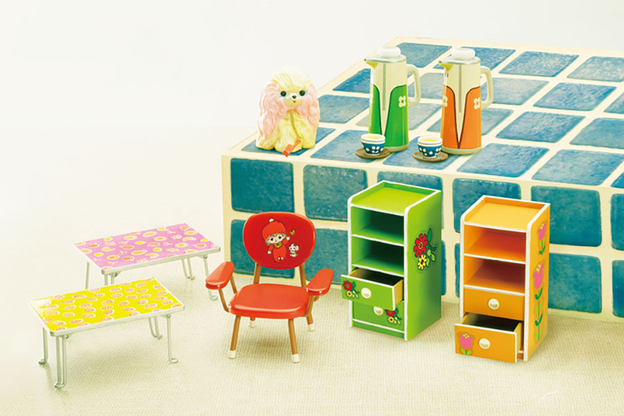 昭和のお茶の間を再現、レトロな生活雑貨がカプセルトイに | Lmaga.jp