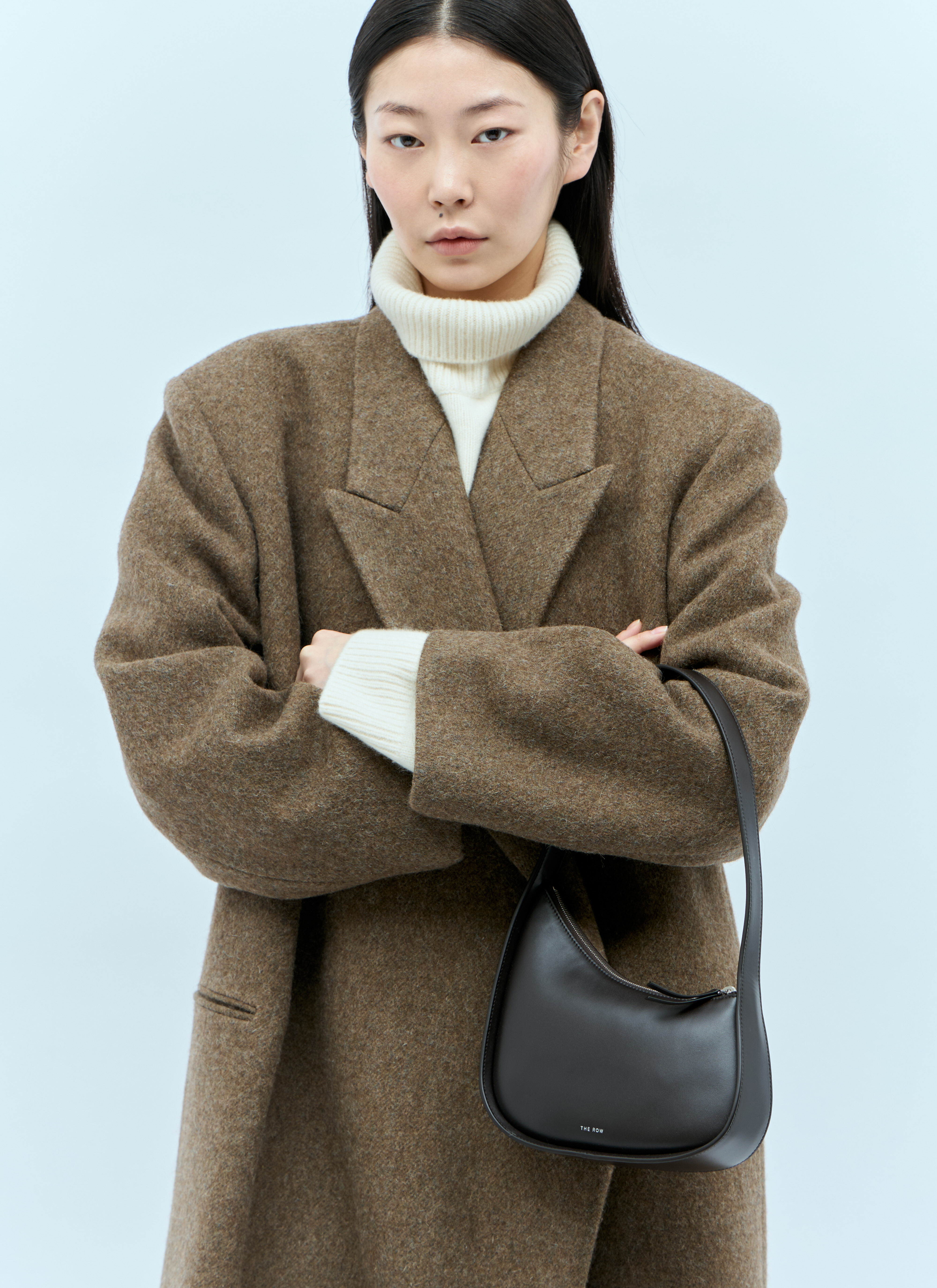 The Row Women's' Half Moon Shoulder Bag in Brown | LN-CC®