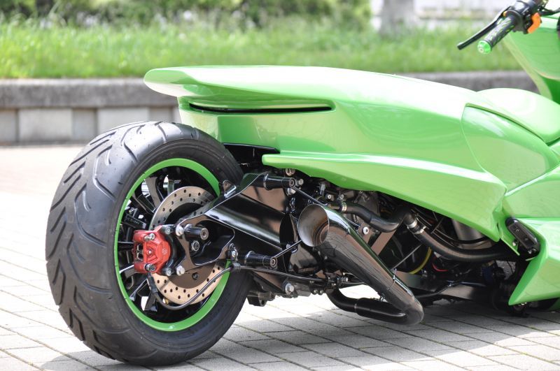 ビックスクーター,4D9マジェスティ,エアロ,ロータス,VOGUE