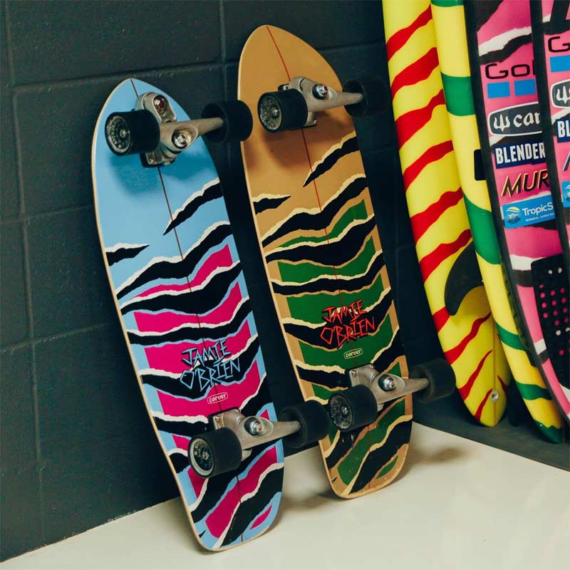 Carver JOB Camo Tiger Surfskate 33.5-inch Complete for Sale
