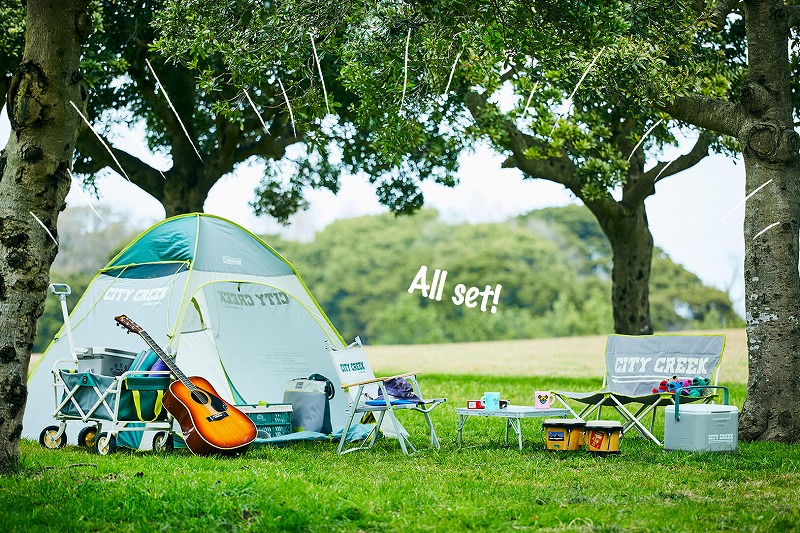 コールマン」と「niko and…」のコラボキャンプアイテムが登場！予約