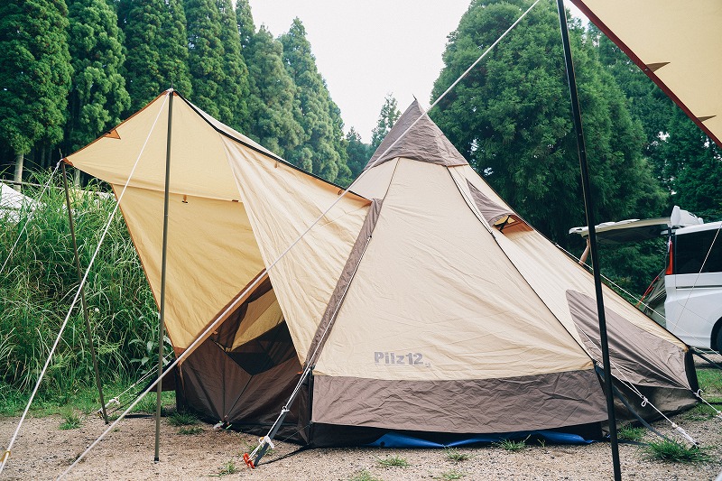 設営しやすいogawaのピルツは家族みんなのお気に入り | キャンプ情報