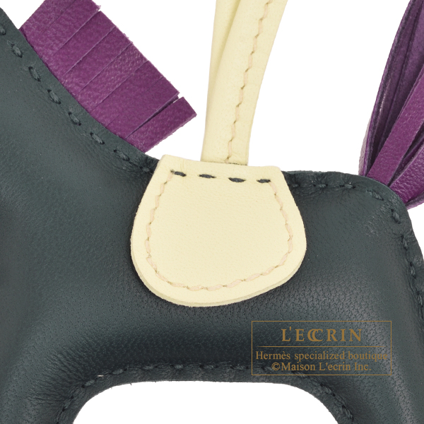 エルメス ロデオチャームPM ヴェールシプレス/ ヴィオレ アニョーミロ