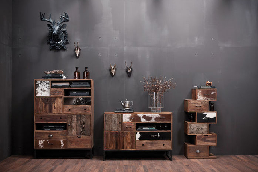 ロデオジグザグ（6Drw） キャビネット - リビングボード・キャビネット