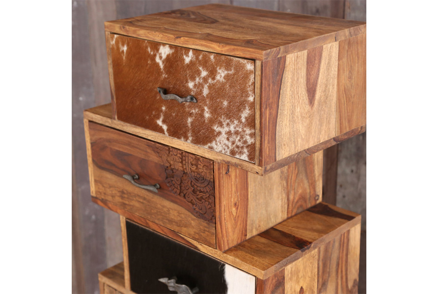 ロデオジグザグ（6Drw） キャビネット - リビングボード・キャビネット