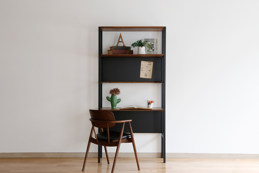 MS ユニットシェルフ デスク+ナロー セット - デスク・机・デスク