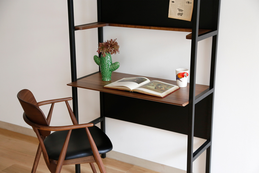 MS ユニットシェルフ デスク+ナロー セット - デスク・机・デスク