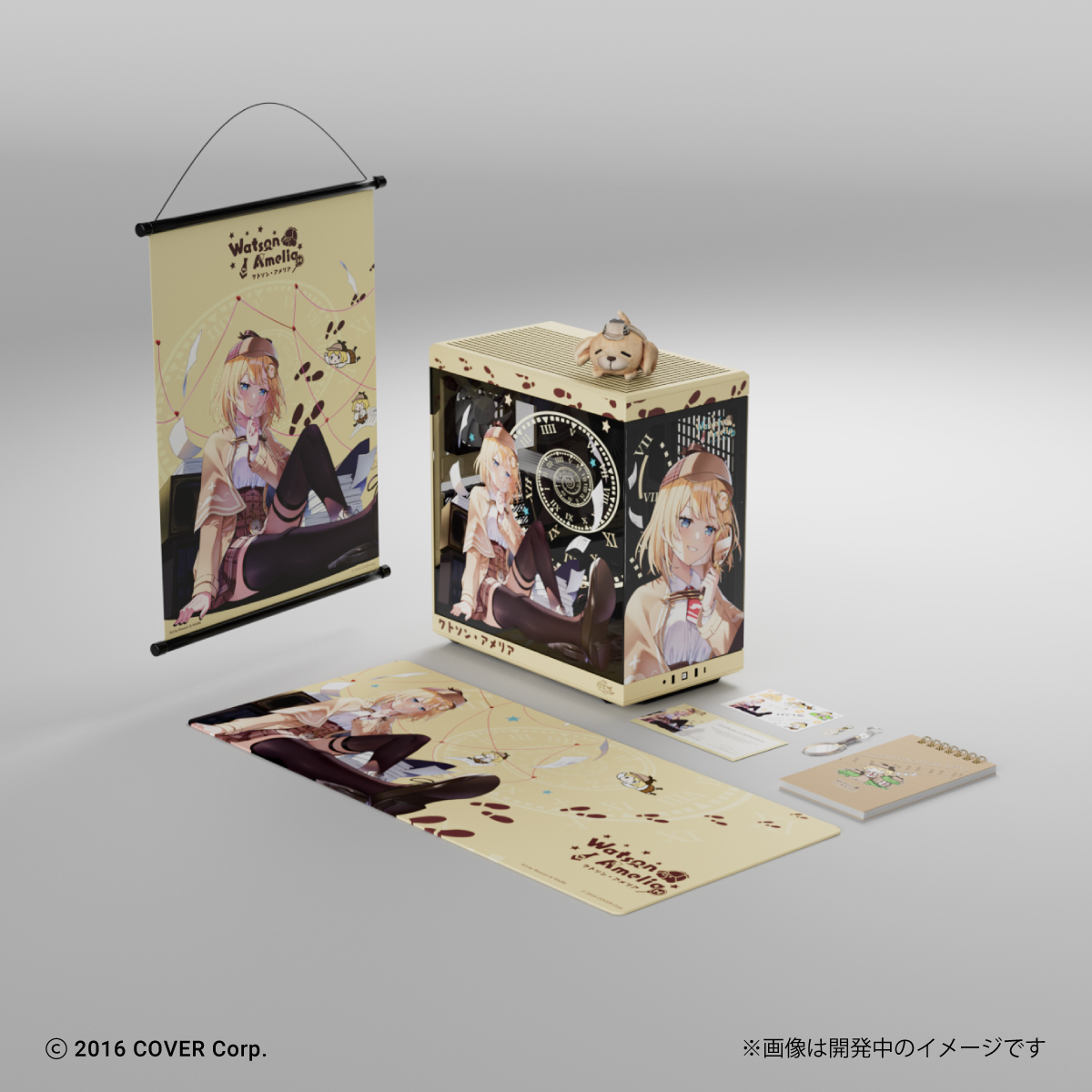 HYTE、hololive English所属VTuber「ワトソン・アメリア」限定コラボPC