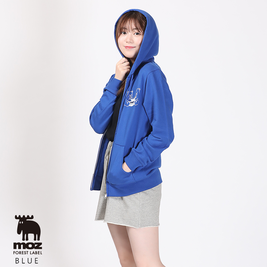 田畑志真 × moz FOREST LABEL コラボZIPパーカー